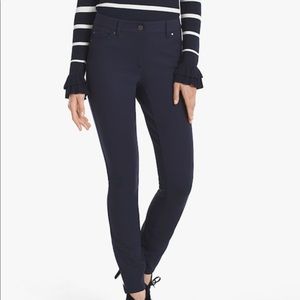Skinny Work Legging with Ankle Zip